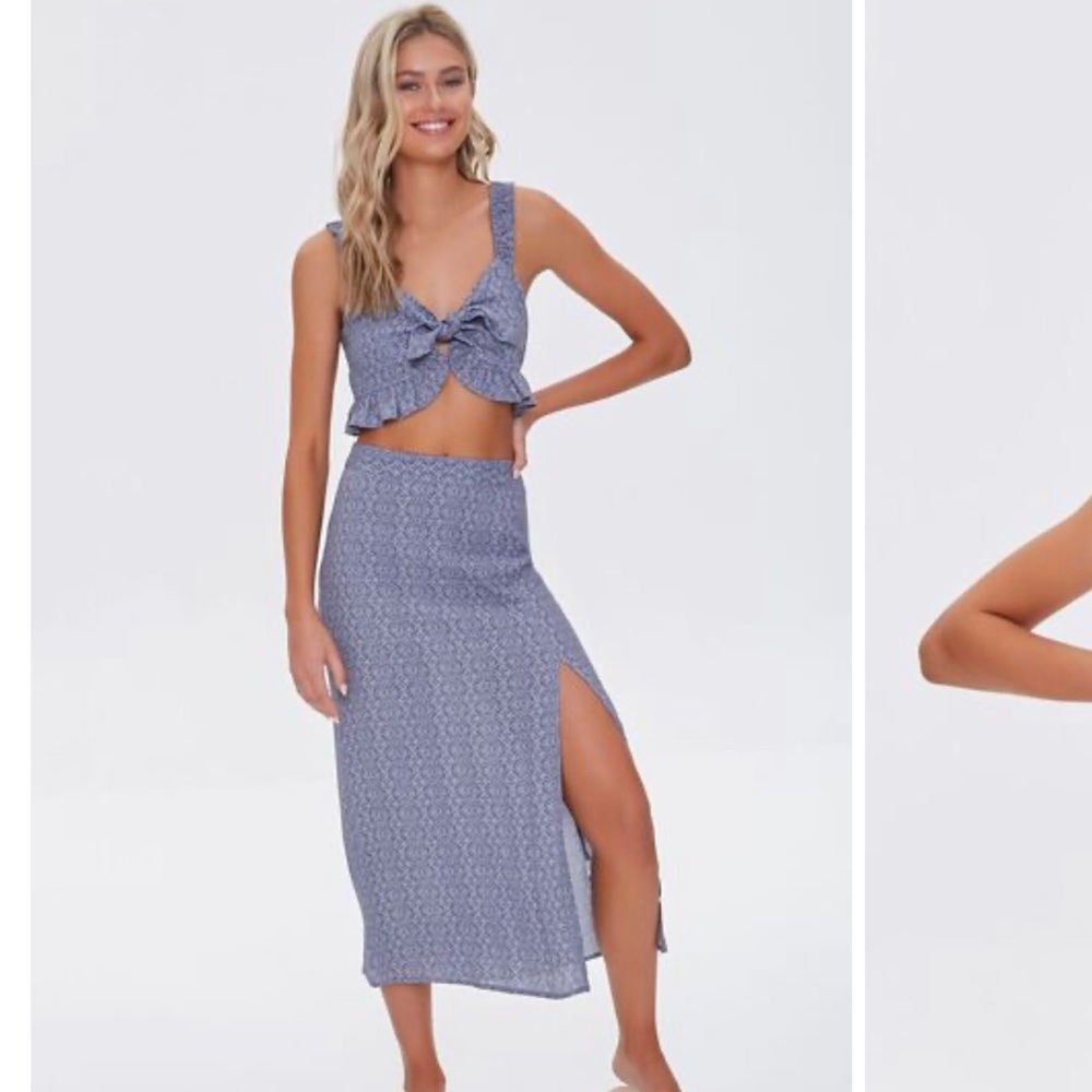 NWT Top and Skirt Set